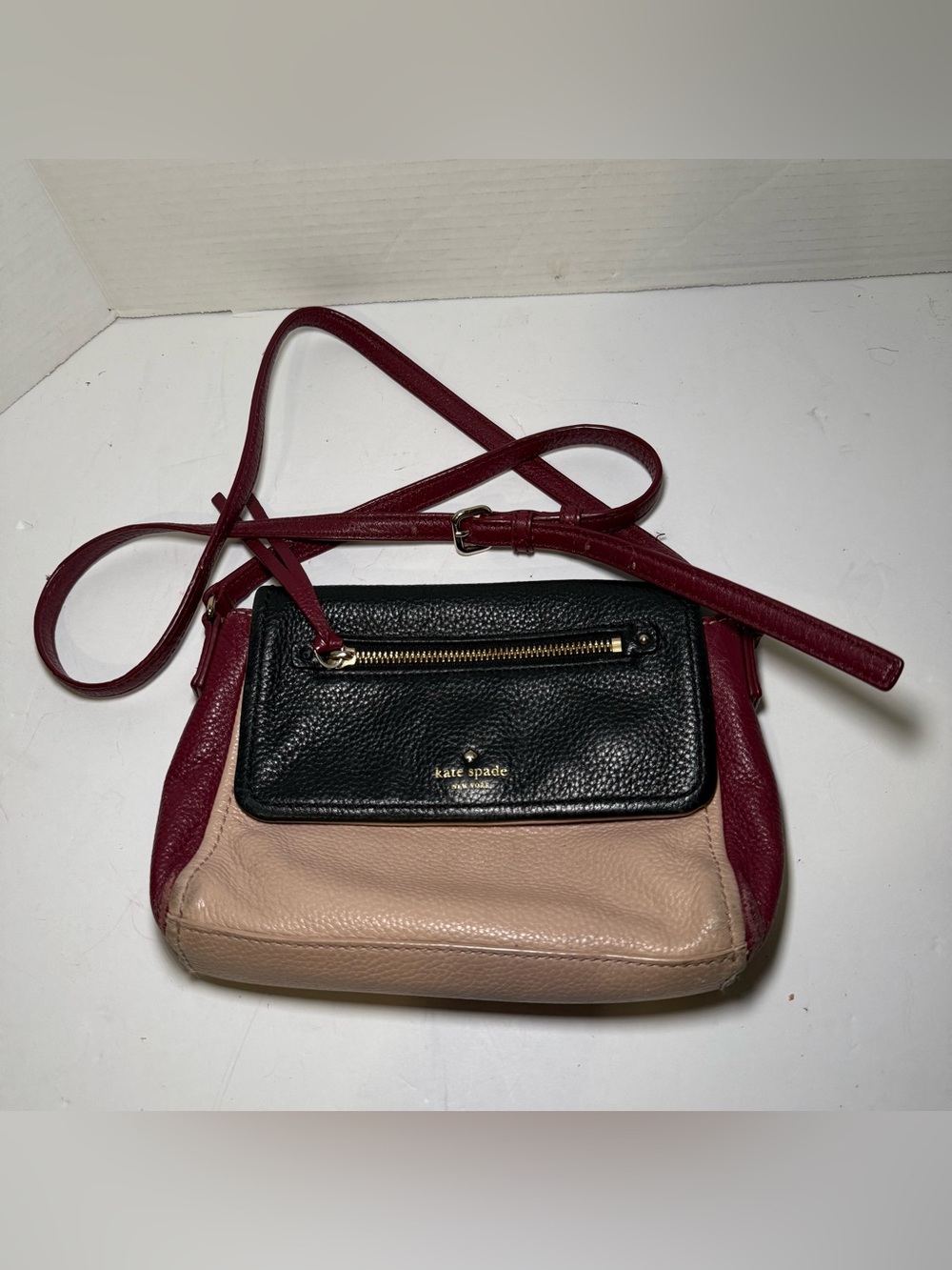 Kate Spade New York Cobble Hill Toddy Mini Color-Block Crossbody